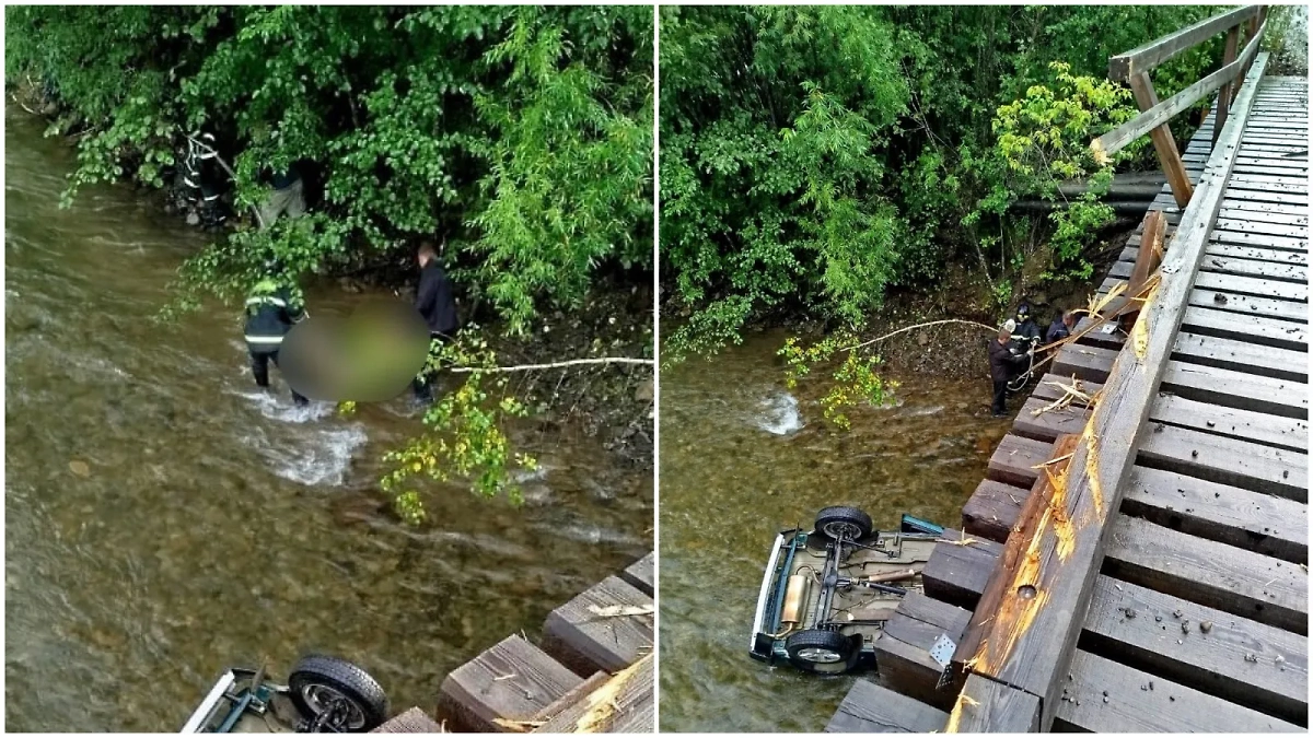 Кадры с места ДТП в Экимчане. Фото © Telegram / Амурские спасатели (Амурский центр ГЗ и ПБ)