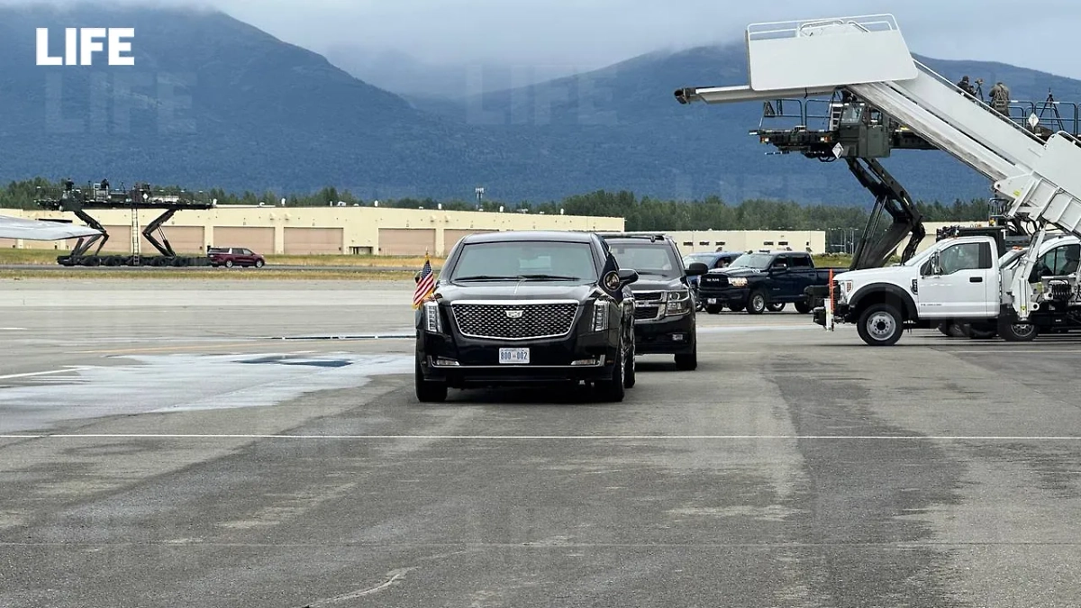 Cadillac Трампа. Фото © Life.ru 