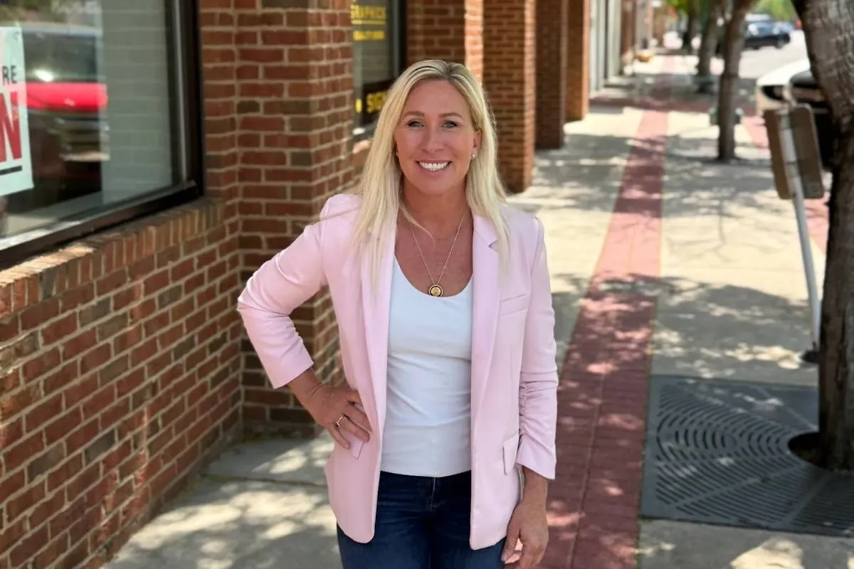 Марджори Тейлор Грин. Обложка © X / Marjorie Taylor Greene