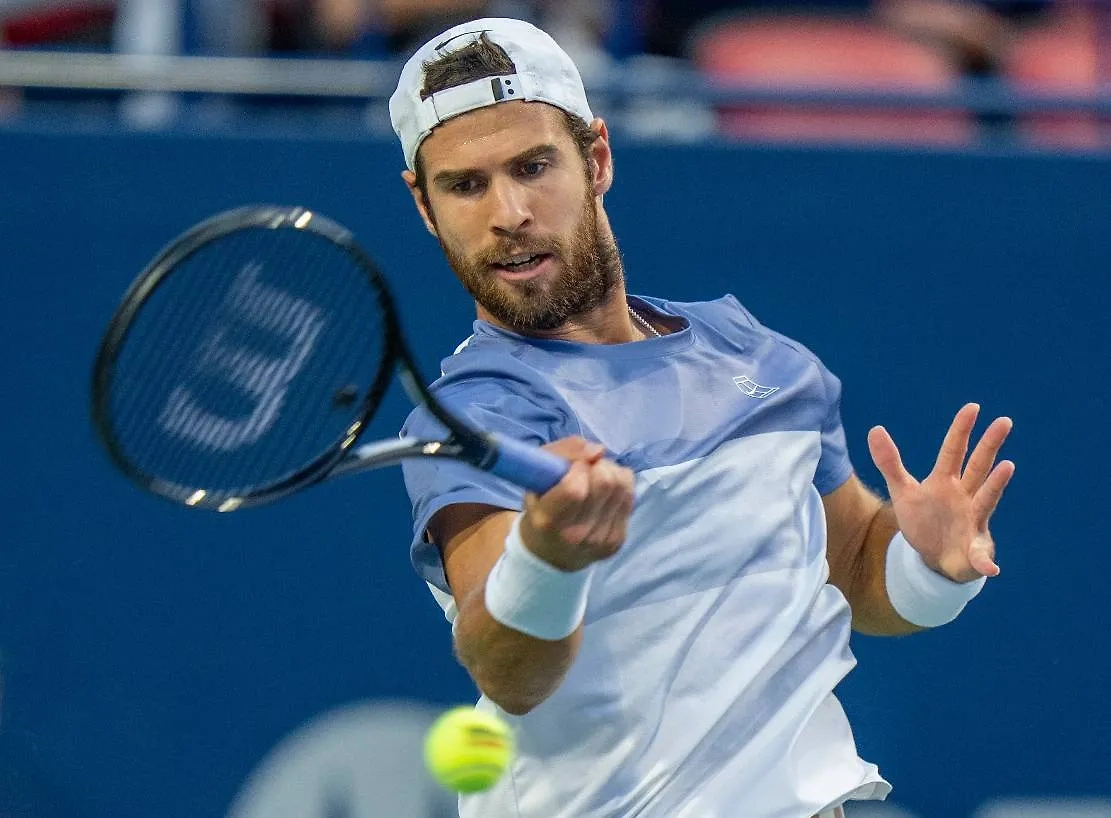 Карен Хачанов. Обложка © ТАСС/AP/Frank Gunn