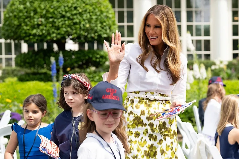 Мелания Трамп. Обложка © Flickr / The White House 