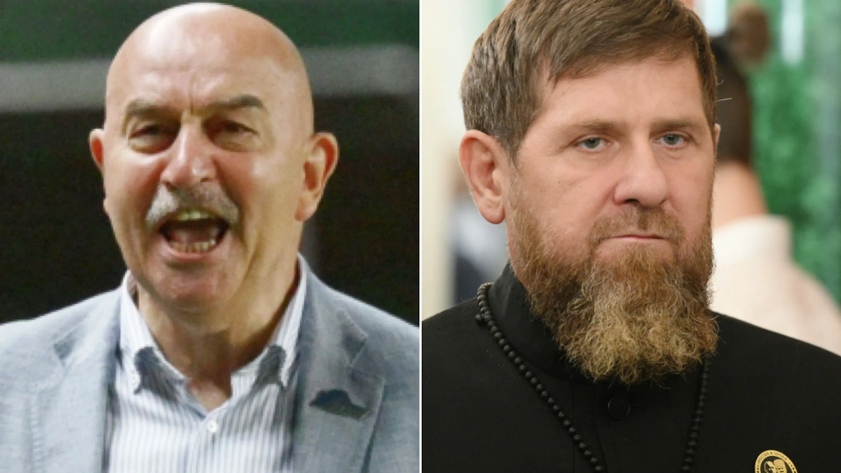 Станислав Черчесов и Рамзан Кадыров. Обложка © РИА Новости / Алексей Даничев, Александр Кряжев