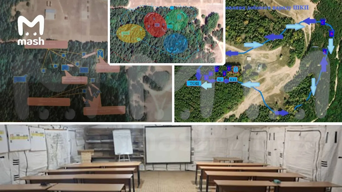 Российский хакер помог нанести удар по лагерю иностранных наёмников в Черниговской области. Фото © Telegram/ Mash