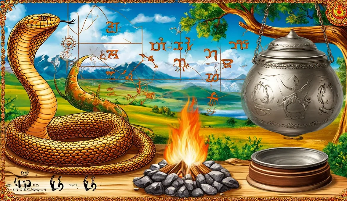 У тибетского гороскопа Джйотиш есть 12 знаков! Они немного отличаются от китайского гороскопа. Фото © «Шедеврум»