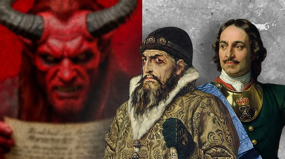 В этом тексте будут умершие русские правители, но можно объяснить таким образом поведение Пол Пота и даже Трампа. Коллаж © Life.ru Фото © Wikipedia / Виктор Михайлович Васнецов, © Wikipedia / Поль Деларош, «Шедеврум»