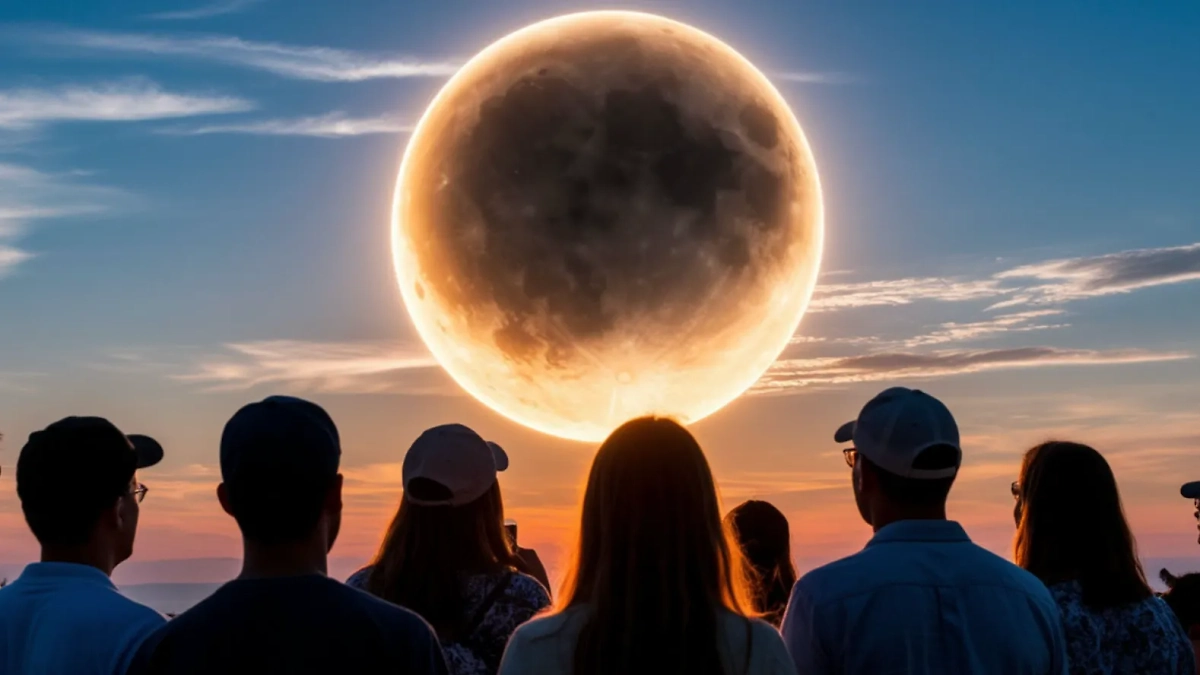 Так мы выяснили, что затмения повторяются и скоро будет коридор, уже с 31 августа. Но где на это посмотреть? Фото © «Шедеврум»