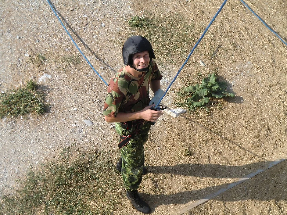 Солдат ВС РФ Василий Иванов. Обложка © Telegram / Doberman Group