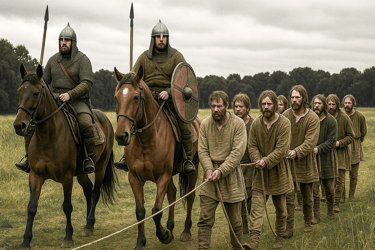 Рабство на Руси: кто такие холопы и как ими становились. Фото © ChatGPT