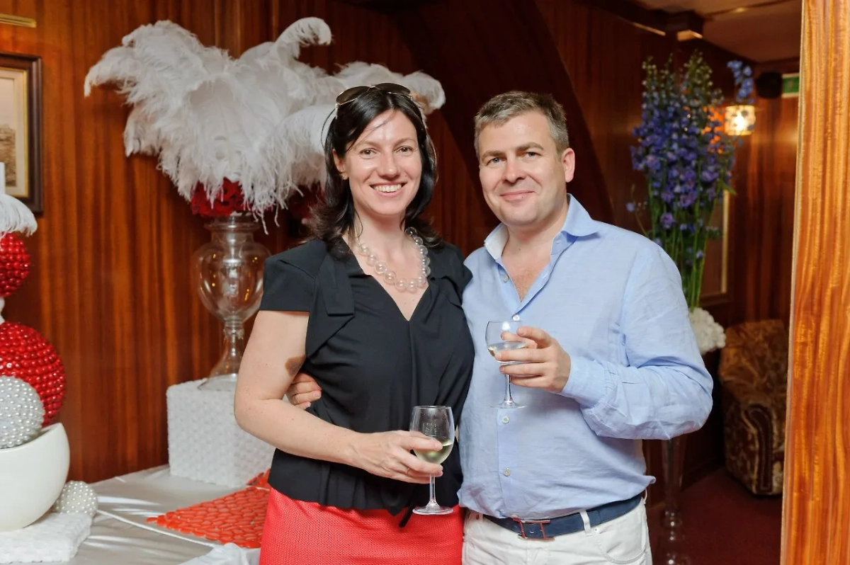 Пётр Белый с супругой. Фото © VK / Татьяна Белая