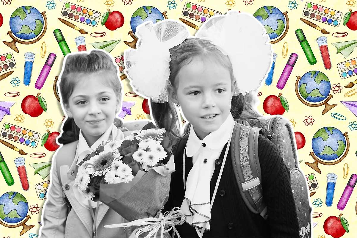 Как подготовить первоклассника к школе: 5 советов психолога. Коллаж © Life.ru. Обложка © Freepik, © Shutterstock / FOTODOM / Lapina