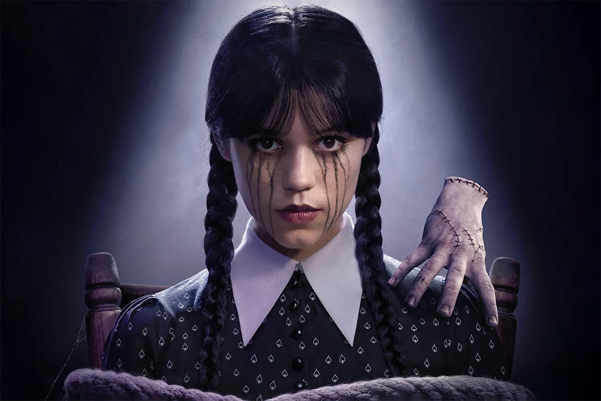 Новый сезон «Уэнздей» — когда выйдет, кто снимается. Обложка © «Уэнздей», режиссёры Тим Бёртон, Пако Кабесас и др., сценаристы Альфред Гоф, Майлз Миллар и др. / Kinopoisk 