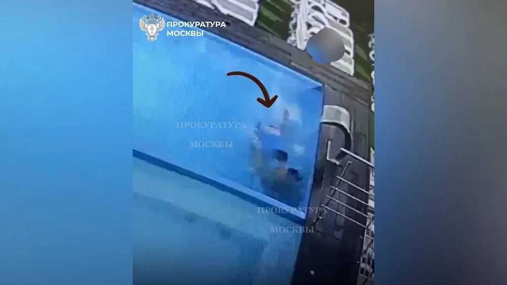 Кадр с места ЧП. Фото © Telegram / Прокуратура Москвы