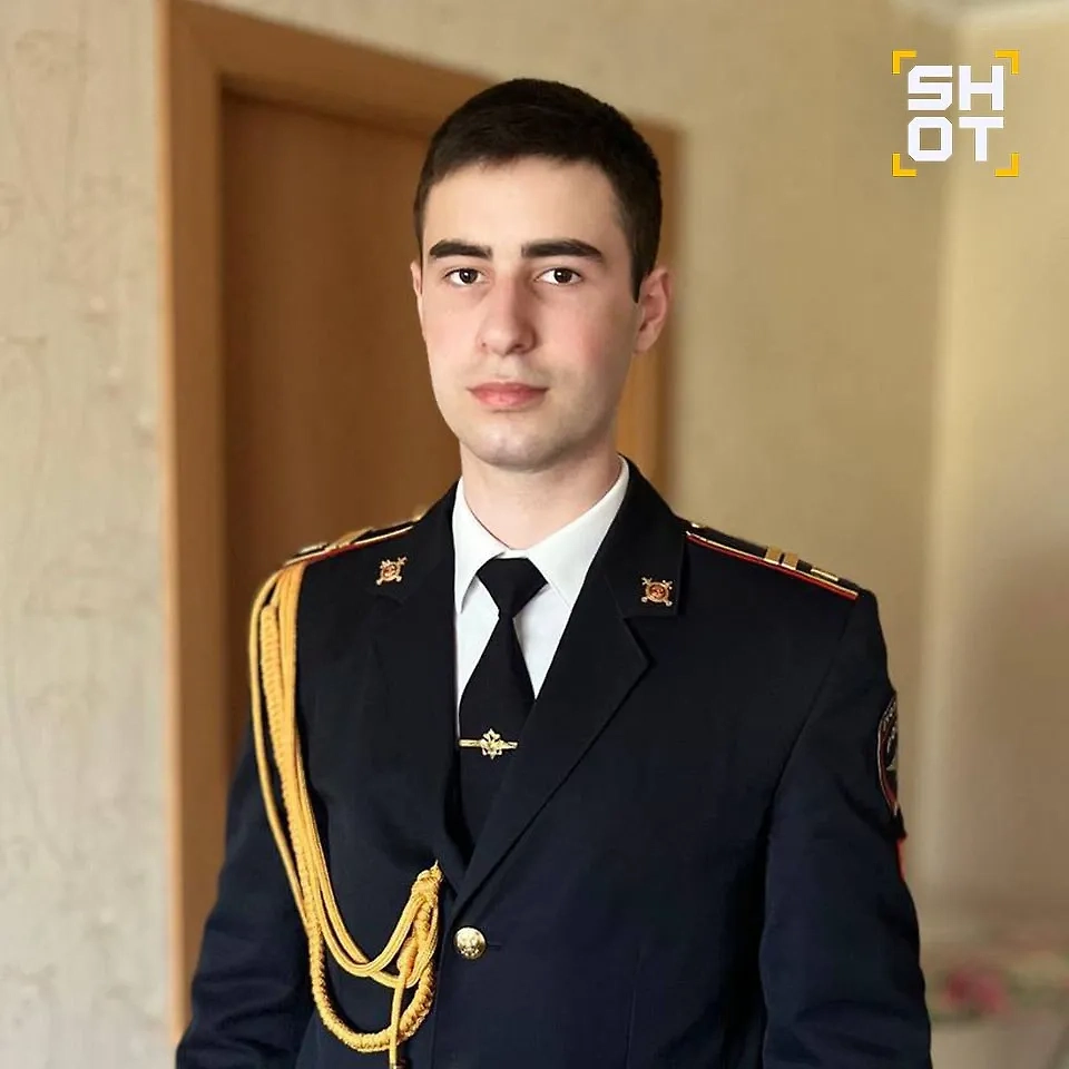 19-летний курсант академии МВД из Омска Газимагомед Багатаров. Фото © SHOT