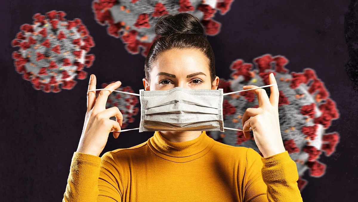 Ковид, или COViD, — осенью 2025 года нас ждёт новая волна. Какие штаммы самые опасные, как защититься? Коллаж © Life.ru Фото © Shutterstock / FOTODOM / r.classen, © Wikipedia / United States Department of Health and Human Services