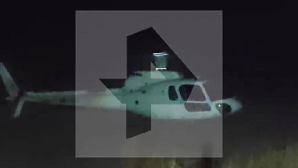 Вертолёт Airbus H125 МЧС Киргизии. Фото © «Рен-ТВ»