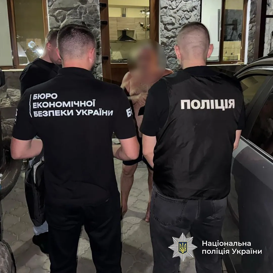 Задержание «смотрящего за Измаилом». Фото © Национальная полиция Украины