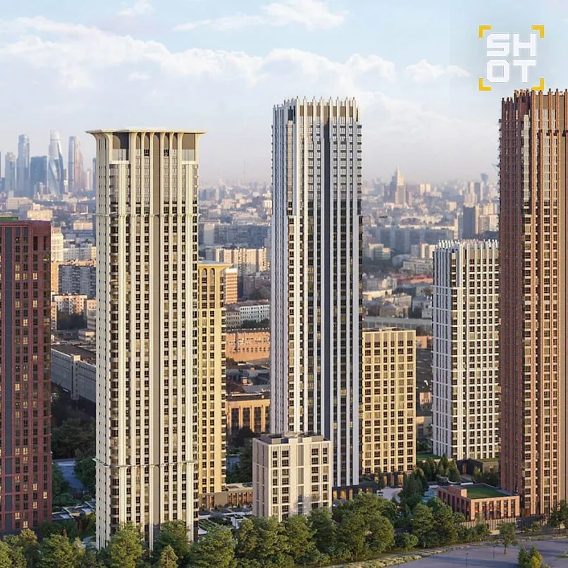 ЖК «Сердце столицы». Фото © Telegram / SHOT
