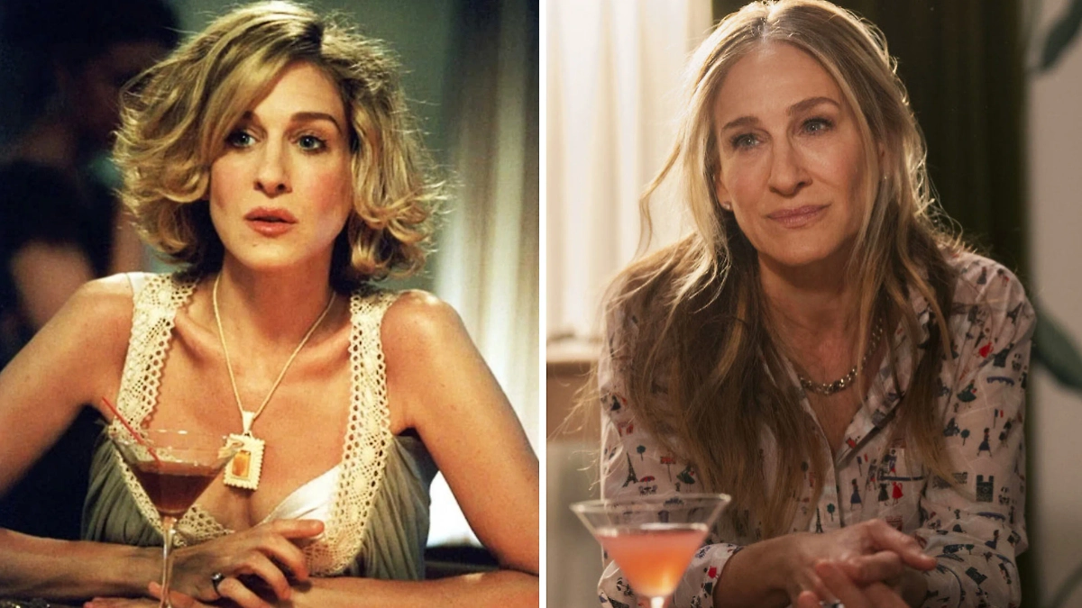 Обложка © Кадр из фильма «Секс в большом городе», режиссёры Майкл Патрик Кинг, Аллен Култер и др., сценаристы Майкл Патрик Кинг, Дженни Бикс, Синди Чупак и др. / Kinopoisk, © Кадр из фильма «И просто так», режиссёры Майкл Патрик Кинг, Синтия Никсон, Джиллиан Робеспьер и др., сценаристы Майкл Патрик Кинг, Кендес Бушнелл, Даррен Стар и др. / Kino-teatr