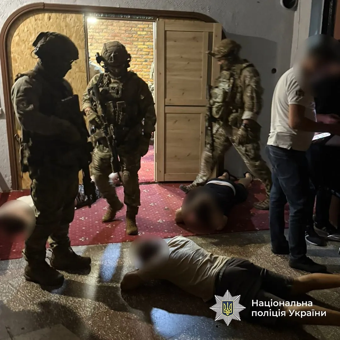 Сообщники «смотрящего». Фото © Национальная полиция Украины