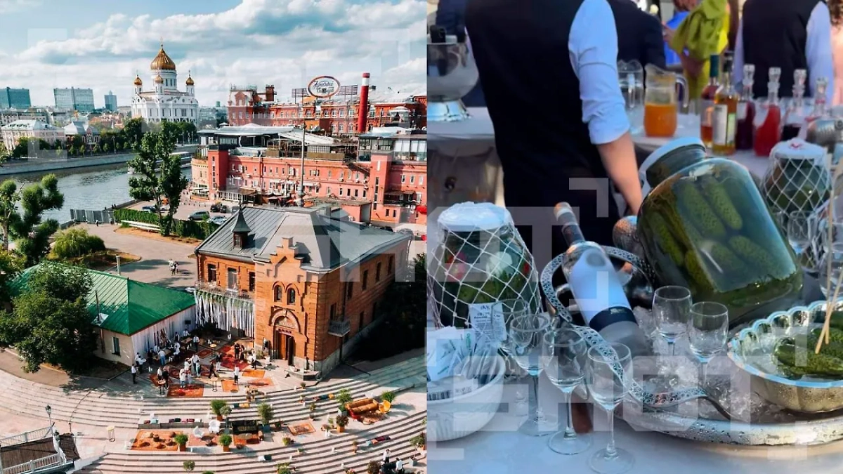 Место торжества. Фото © Telegram /SHOT