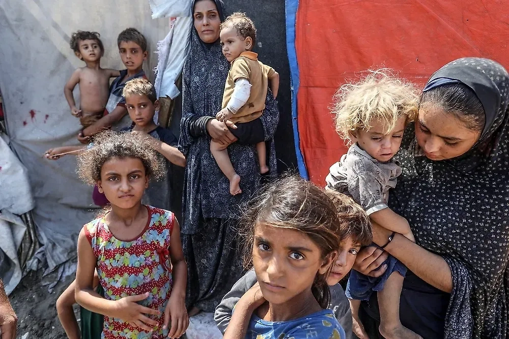 Сектор Газа, август 2025 года. Обложка © Shutterstock / FOTODOM / Anas-Mohammed