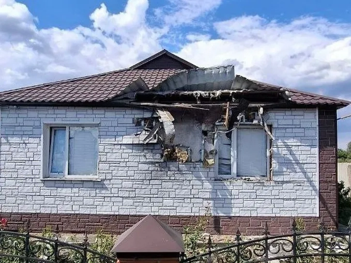 Последствия ударов ВСУ по Белгородской области. Фото © Telegram / Настоящий Гладков