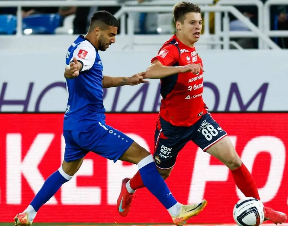 ЦСКА обыграл «Балтику». Обложка © Telegram / ПФК ЦСКА