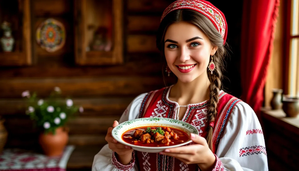 Сначала борщ был зелёный. Трава тоже была зелёная. Раньше всё было зеленее, чем сейчас. Обложка © «Шедеврум»