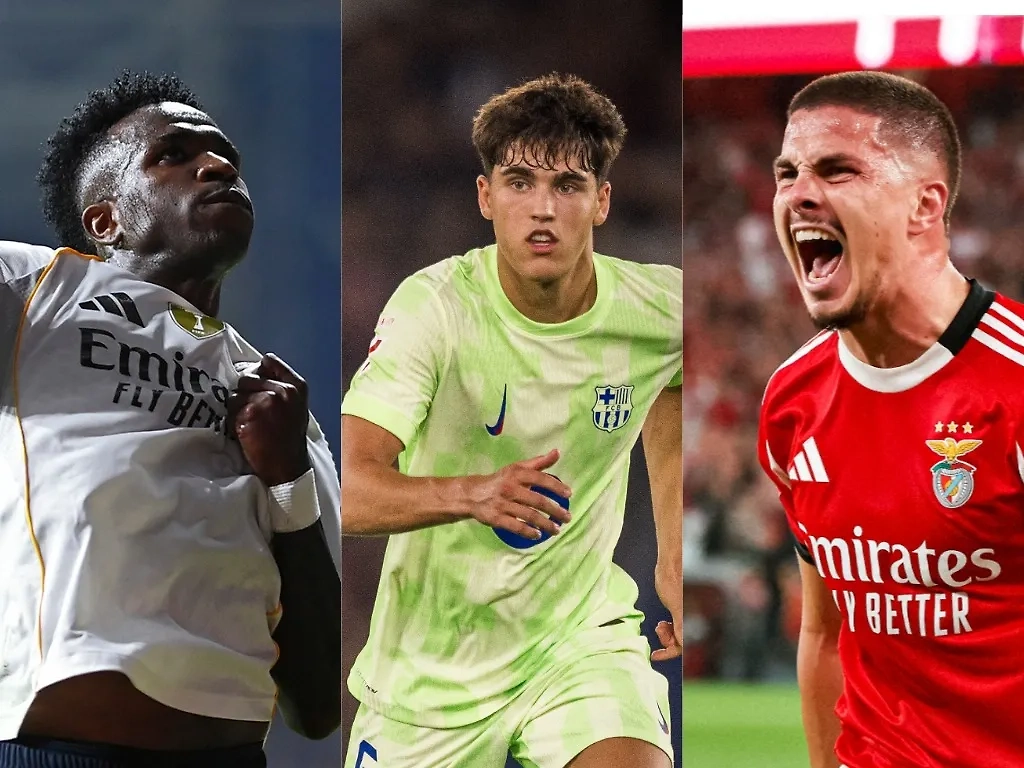 Определились все участники общего этапа Лиги чемпионов. Обложка © Х / Real Madrid C.F. / FC Barcelona / SL Benfica