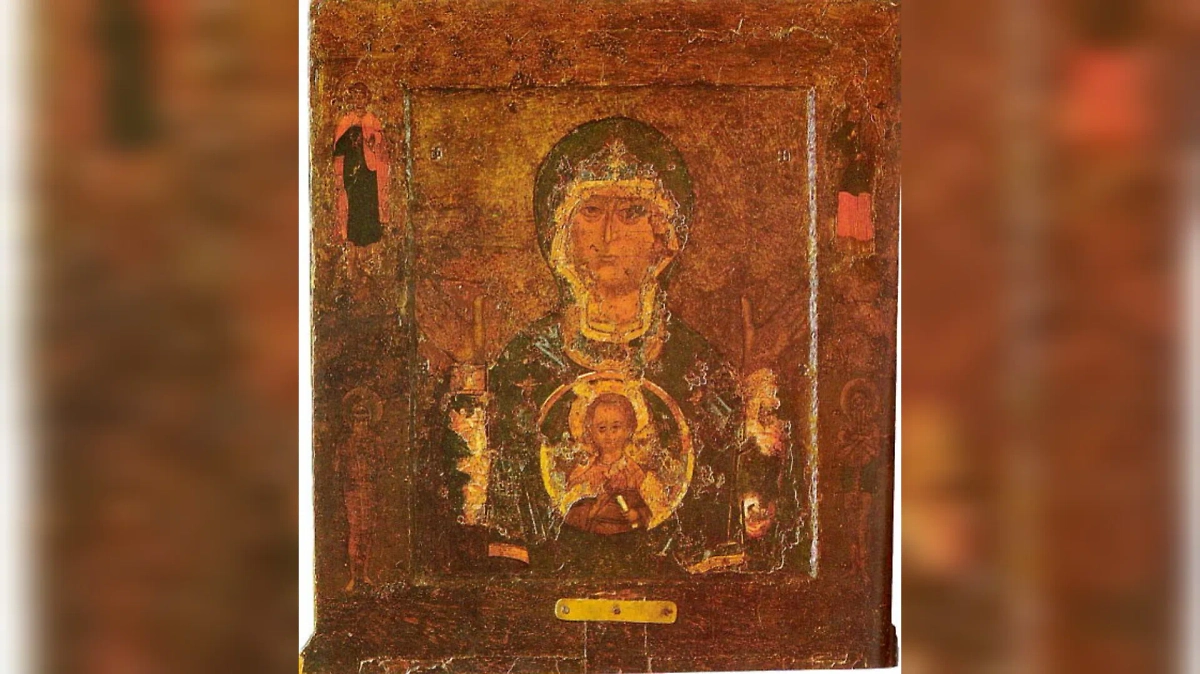 Успение Пресвятой Богородицы: Икона Божией Матери «Знамение» ещё иногда зовётся Новгородской. Фото © Wikipedia 