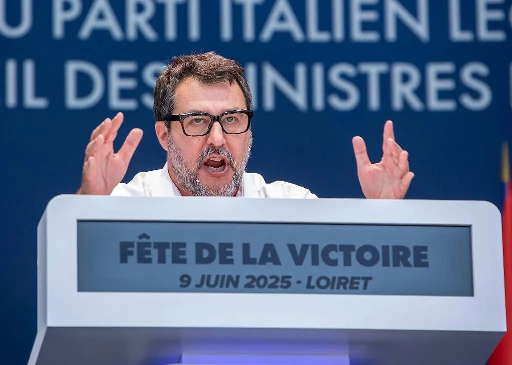 Маттео Сальвини. Обложка © ТАСС / EPA / SADAK SOUICI