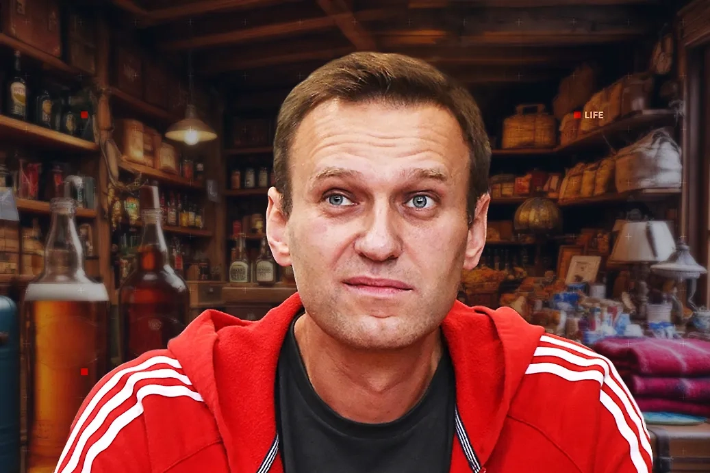 Сторонники покойного экстремиста решили зарабатывать на его имени. Обложка © Коллаж © Life.ru, фото © ТАСС / Максим Григорьев © «Шедеврум»