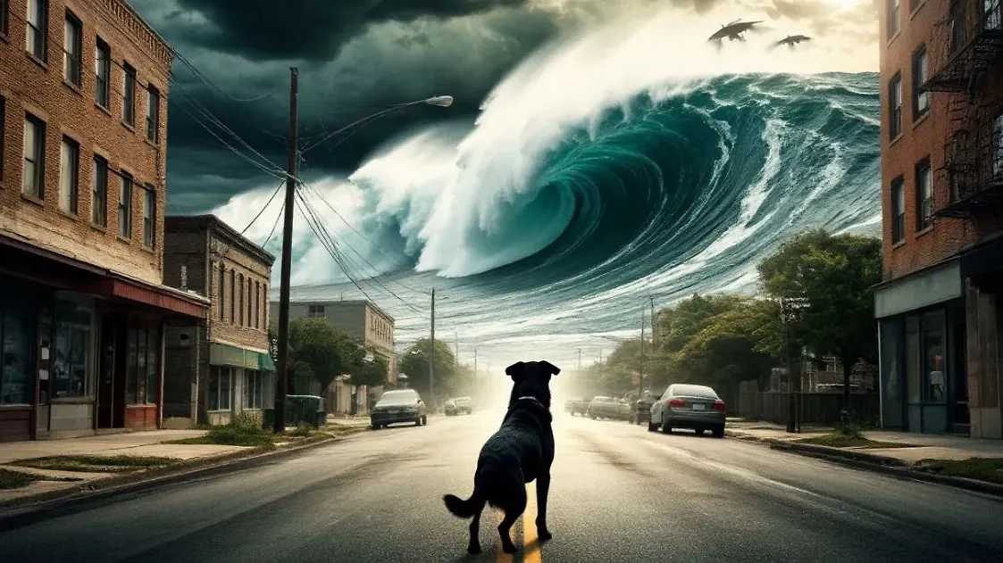 Есть целая таблица, это специально измеряют разные учёные. Потому что предчувствовать катастрофу можно в том числе и при помощи животных. Фото © «Шедеврум» 