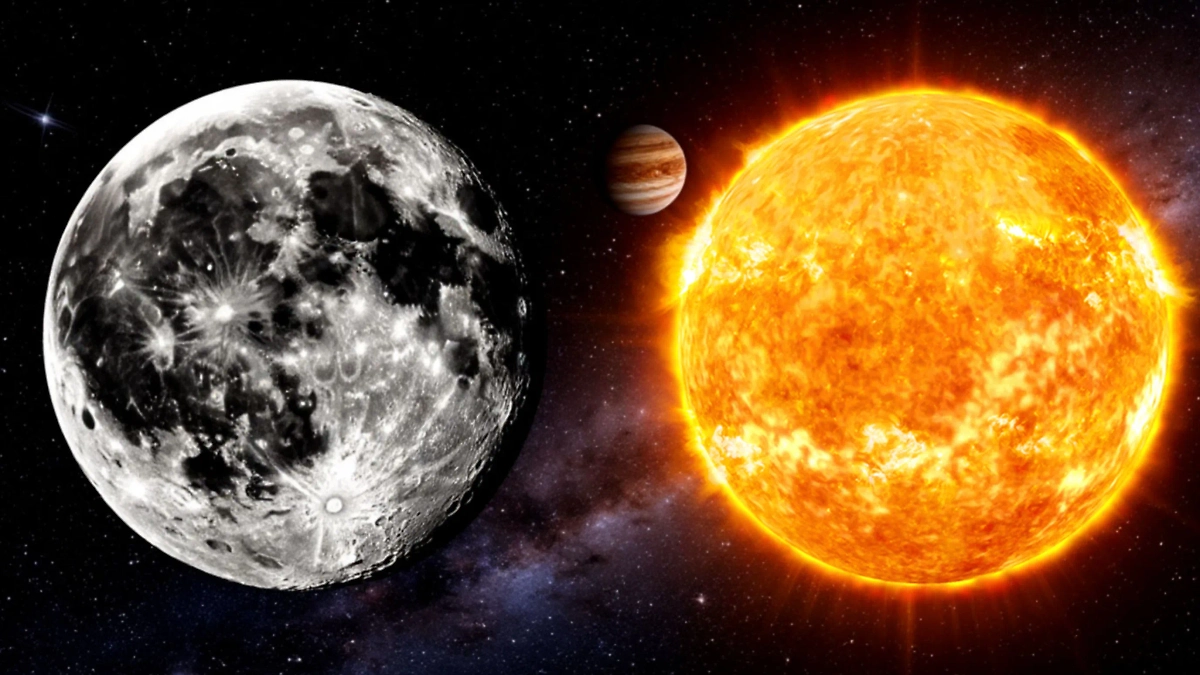 Раз в 33 года всё это безобразие начинает с Божьей помощью совпадать с реальным положением дел в космосе. Фото © «Шедеврум»