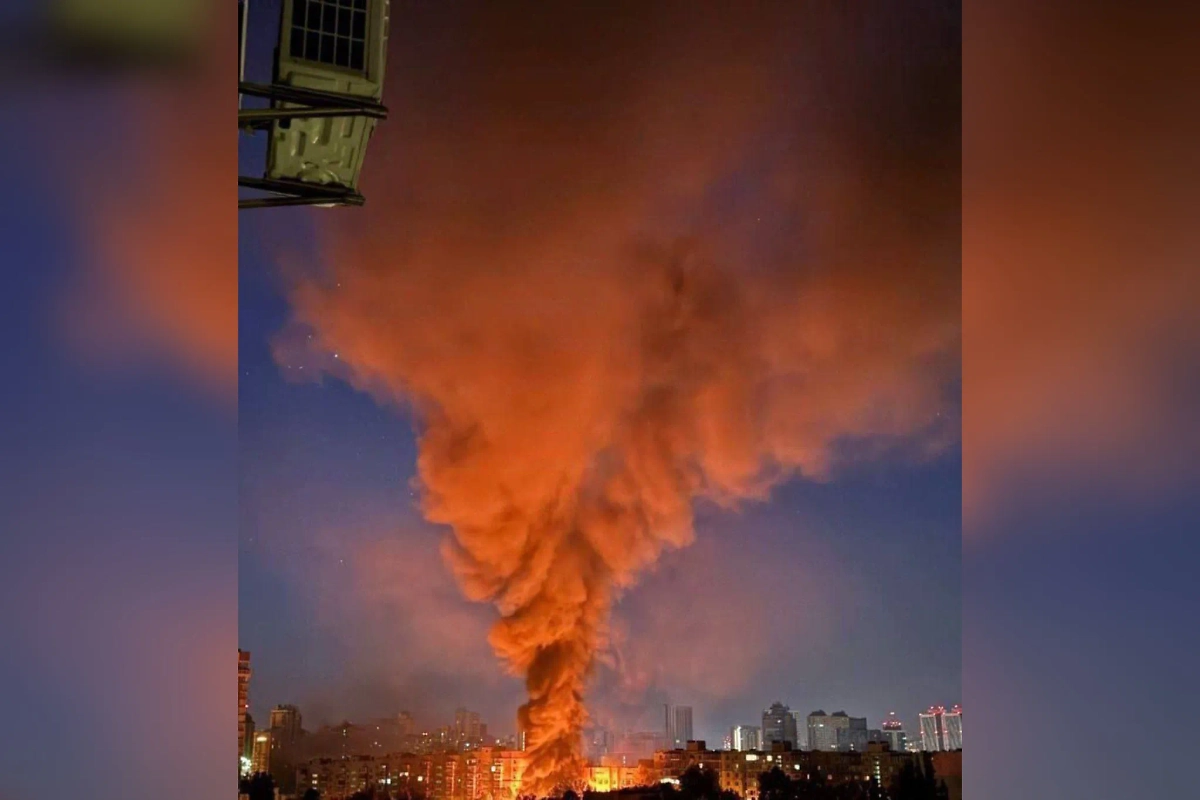 Российские ракеты накрыли производителей дронов PD2 и Shark. Фото © Telegram / sddonbassa