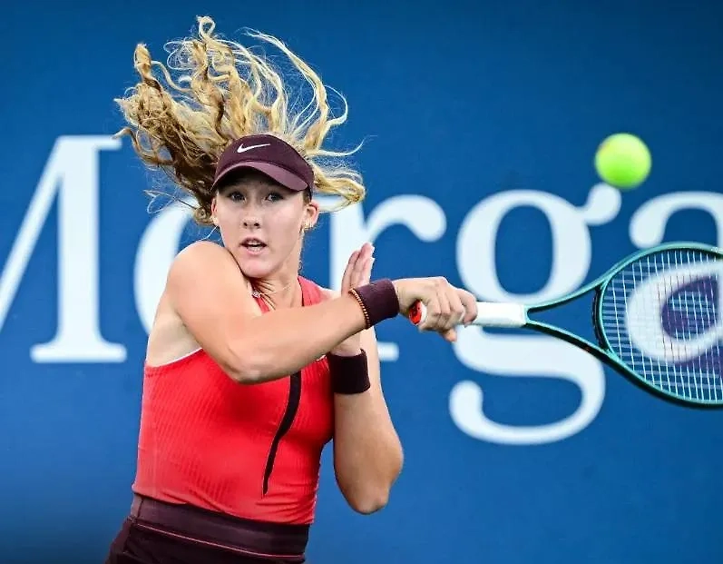 Мирра Андреева. Обложка © X / US Open Tennis
