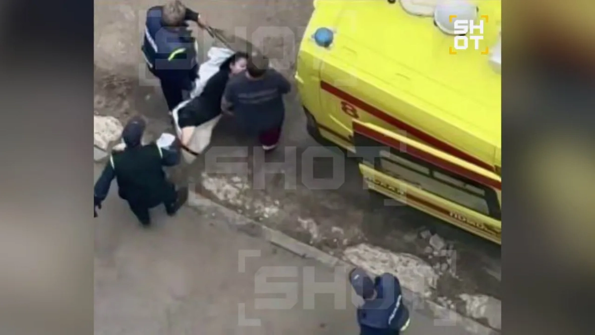 Фото пострадавшей при взрыве девушки. Фото © Telegram / SHOT