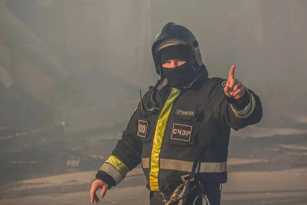 Обложка © Telegram / МЧС Краснодарского края