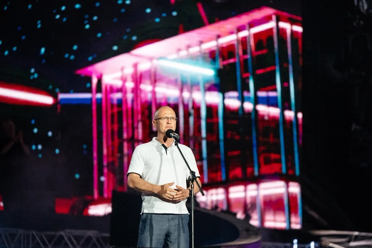 Сергей Кириенко зачитал послание Путина на открытии фестиваля Таврида.АРТ. Фото © Предоставлено Life.ru