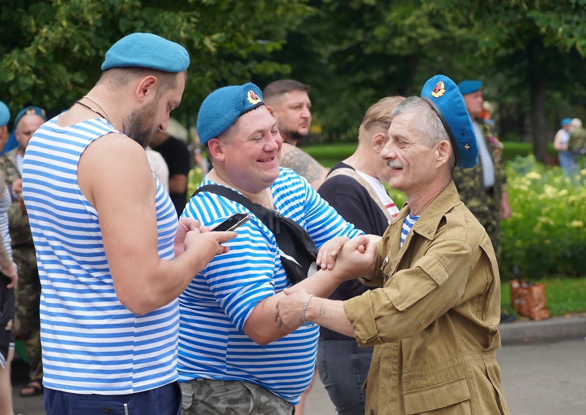 День ВДВ в парке Горького. Фото © Life.ru
