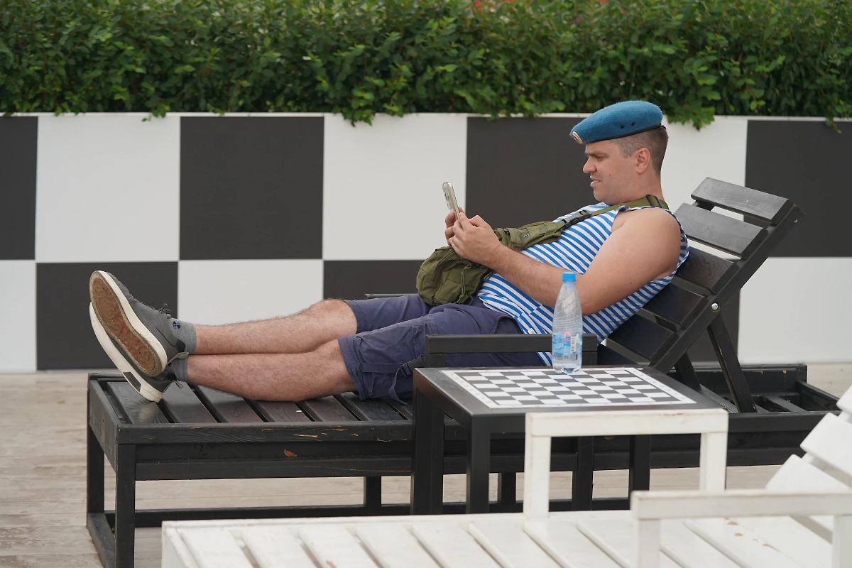 День ВДВ в парке Горького. Фото © Life.ru