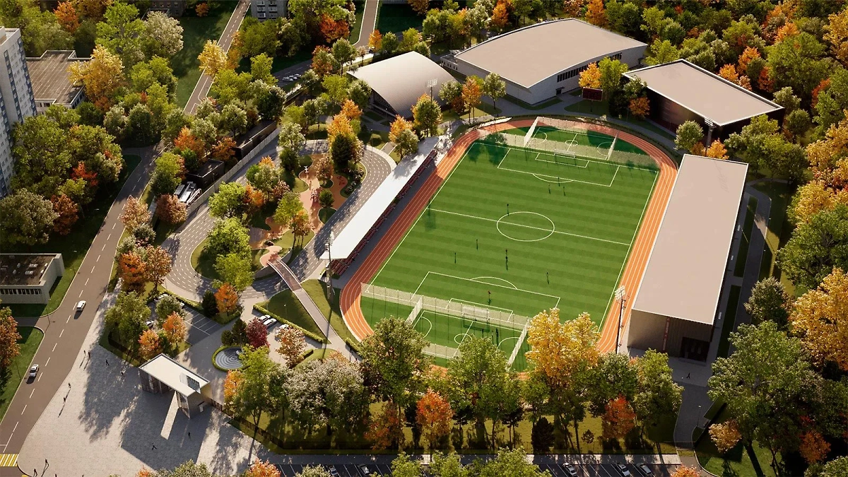 Стадион «Молния». Фото © Mos.ru