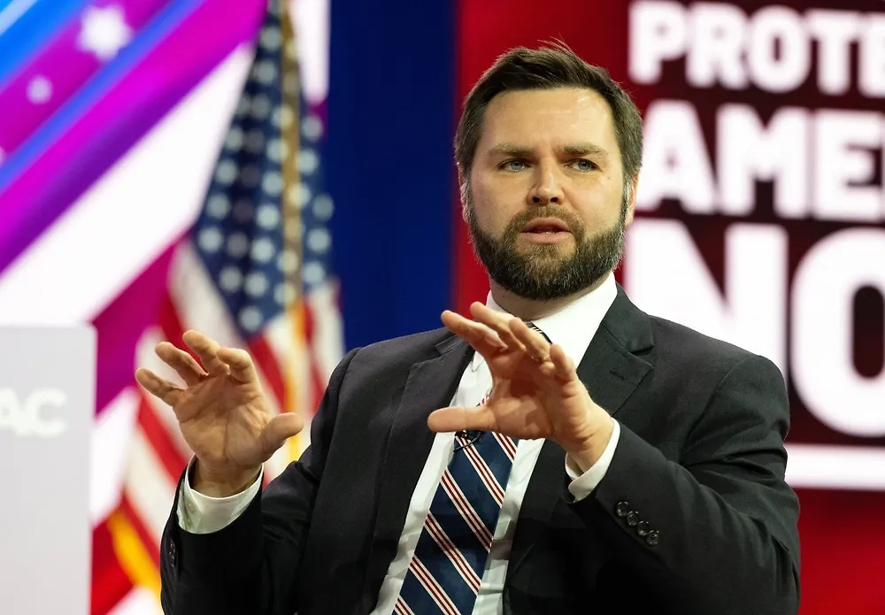 Джей Ди Вэнс. Обложка © Shutterstock / FOTODOM / Consolidated News Photos