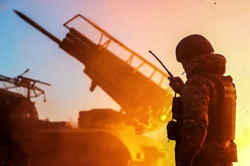 Армия России продвигается к Константиновке, создавая котёл у Клебан Быка. Обложка © ТАСС / Алексей Коновалов