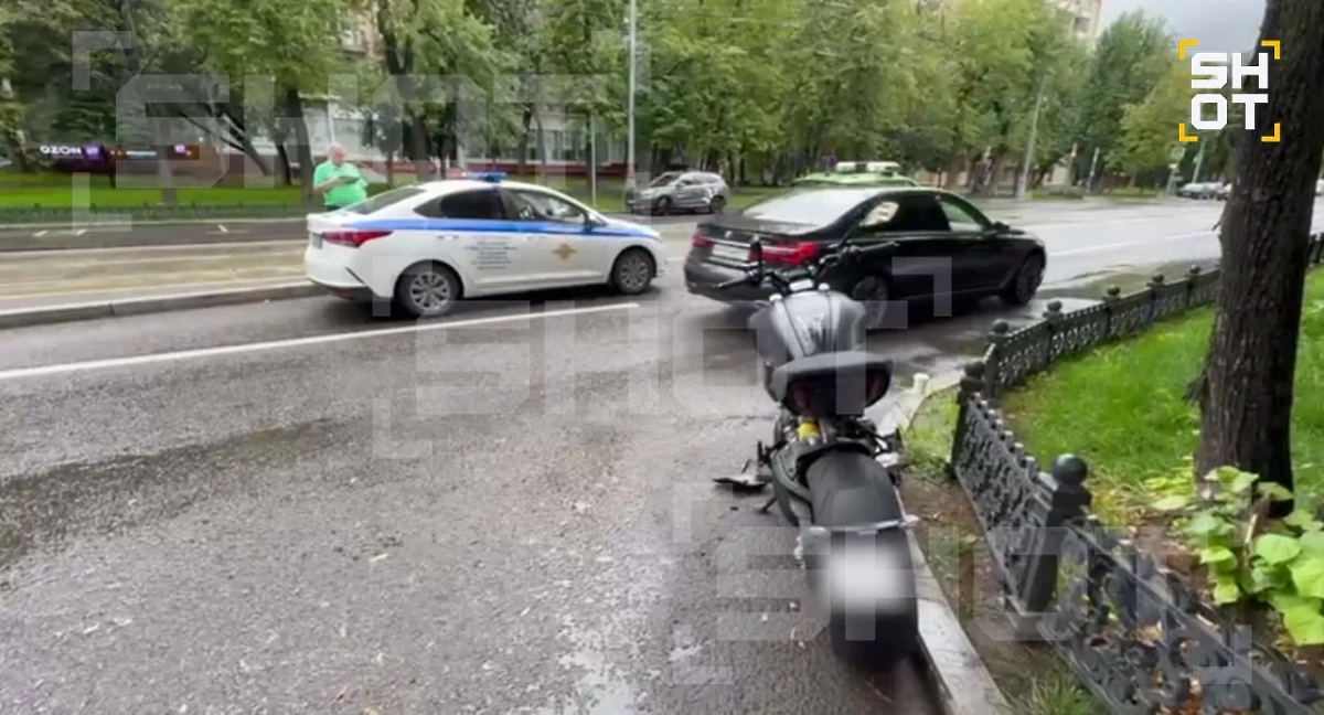 Последствия аварии с Блиновским. Фото © SHOT