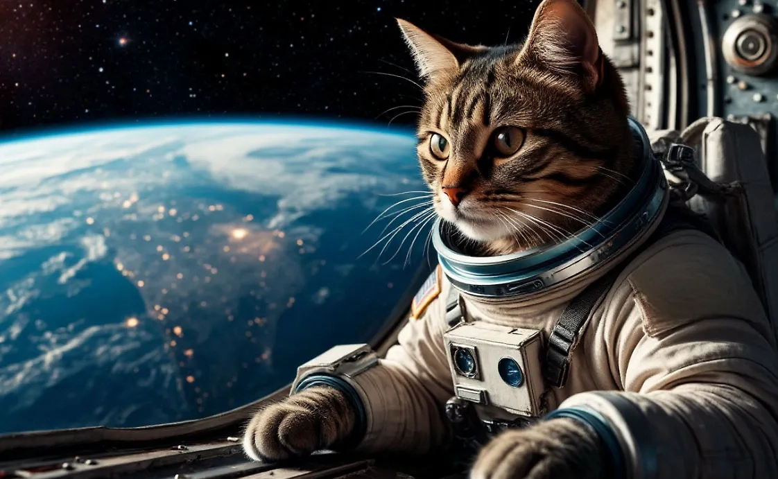 Сколько всего животных побывало в космосе до и после знаменитых Белки и Стрелки? Фото © «Шедеврум»