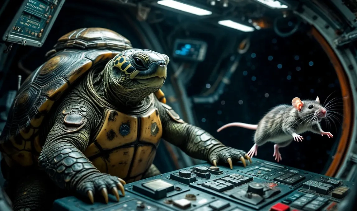 19 августа 1960 года Белка и Стрелка вернулись с орбиты живыми, какие ещё животные побывали в космосе? Фото © «Шедеврум»