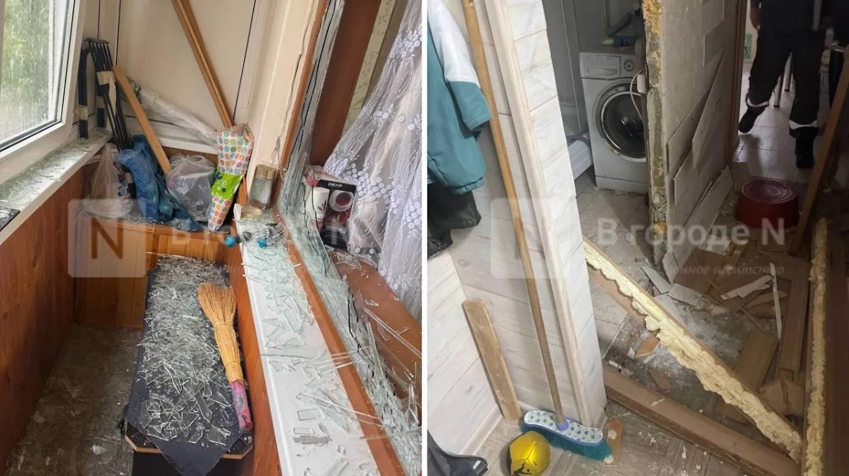 Освежитель воздуха взорвался в квартире нижегородца. Фото © Telegram/ В городе N | Новости Нижнего Новгорода