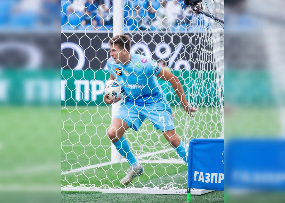 Александр Соболев. Обложка © Telegram / Футбольный клуб «Зенит»