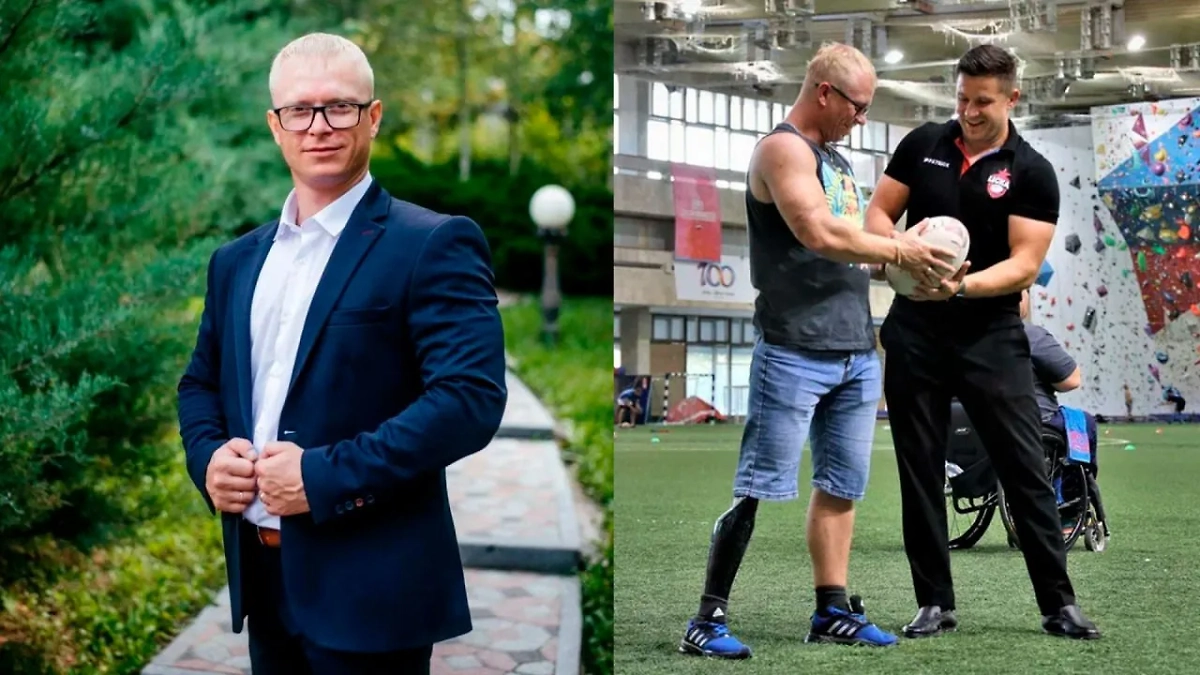 Гавринев Сергей Сергеевич — учитель физкультуры из ДНР. Обложка © Предоставлено Life.ru